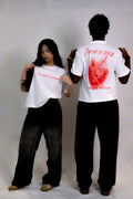 "STRENGTH AND SHIELD" TEE (CRIMSON RED)